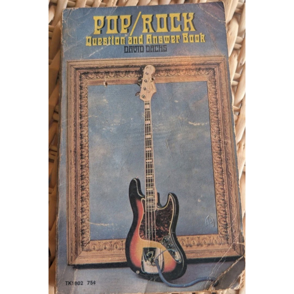 Pop/Rock Question And Answer Book By David Dachs PB 1971
